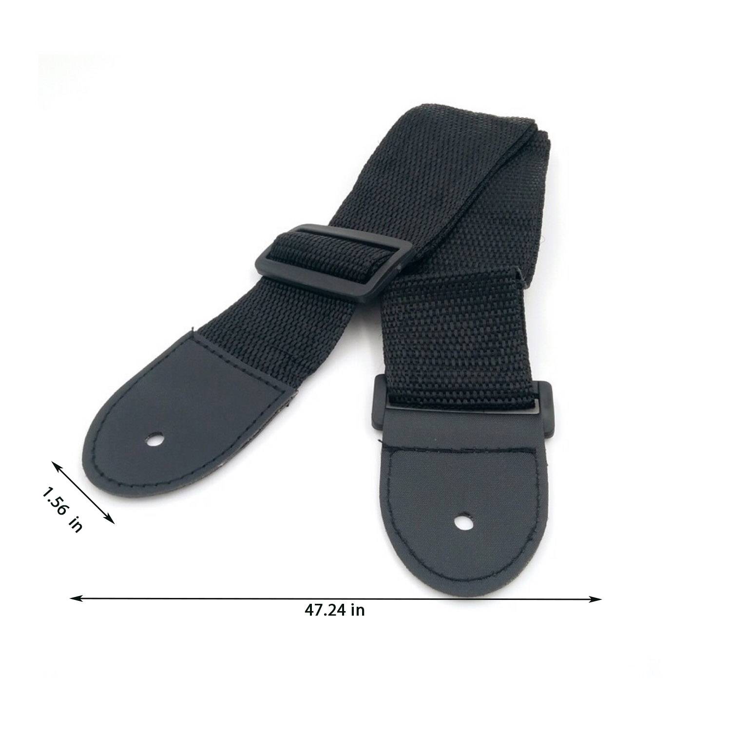 Portable Adjustable Retro Guitar Strap 4