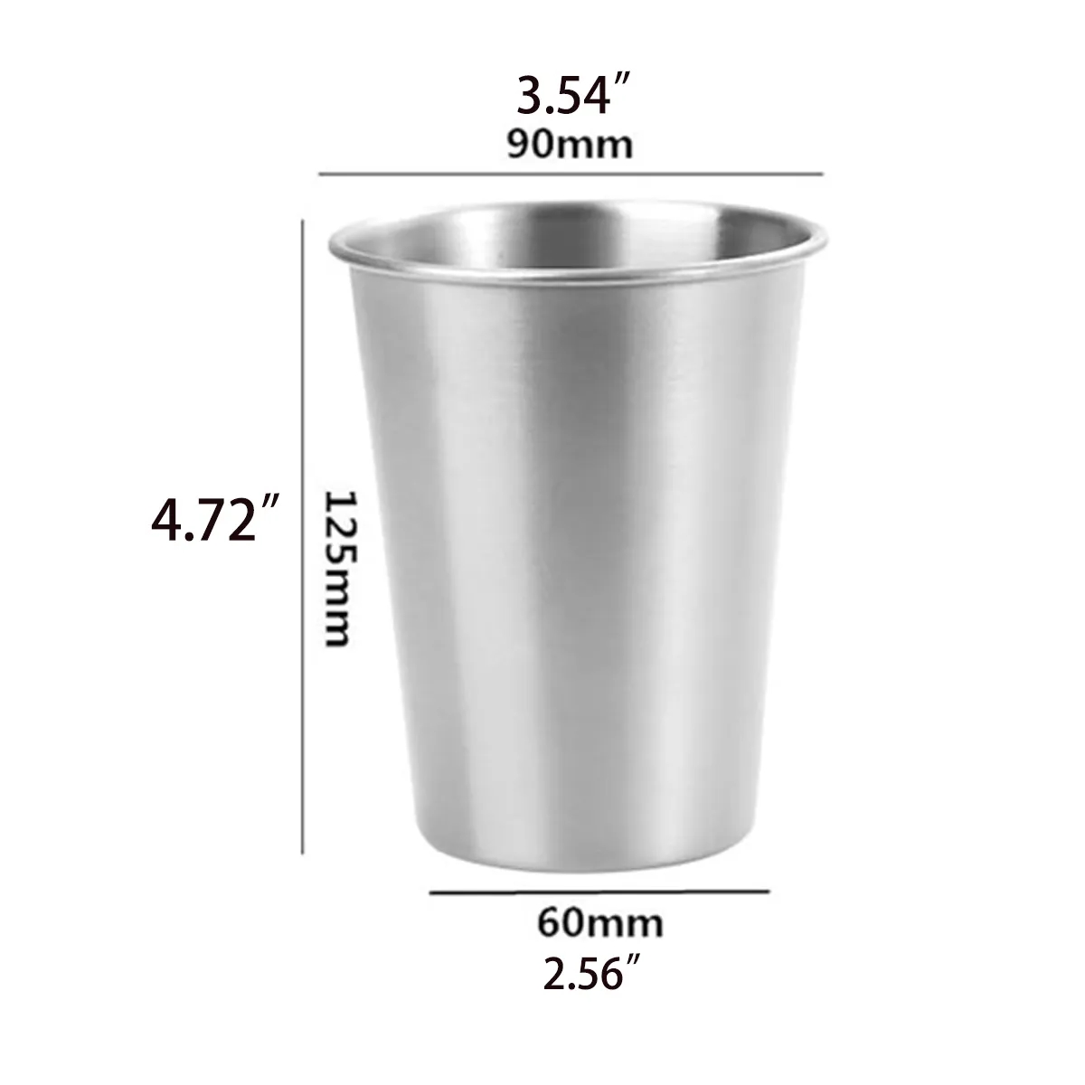 15oz Stainless Steel Beer Cup Kitchen Drinkware Coffee Mug 7