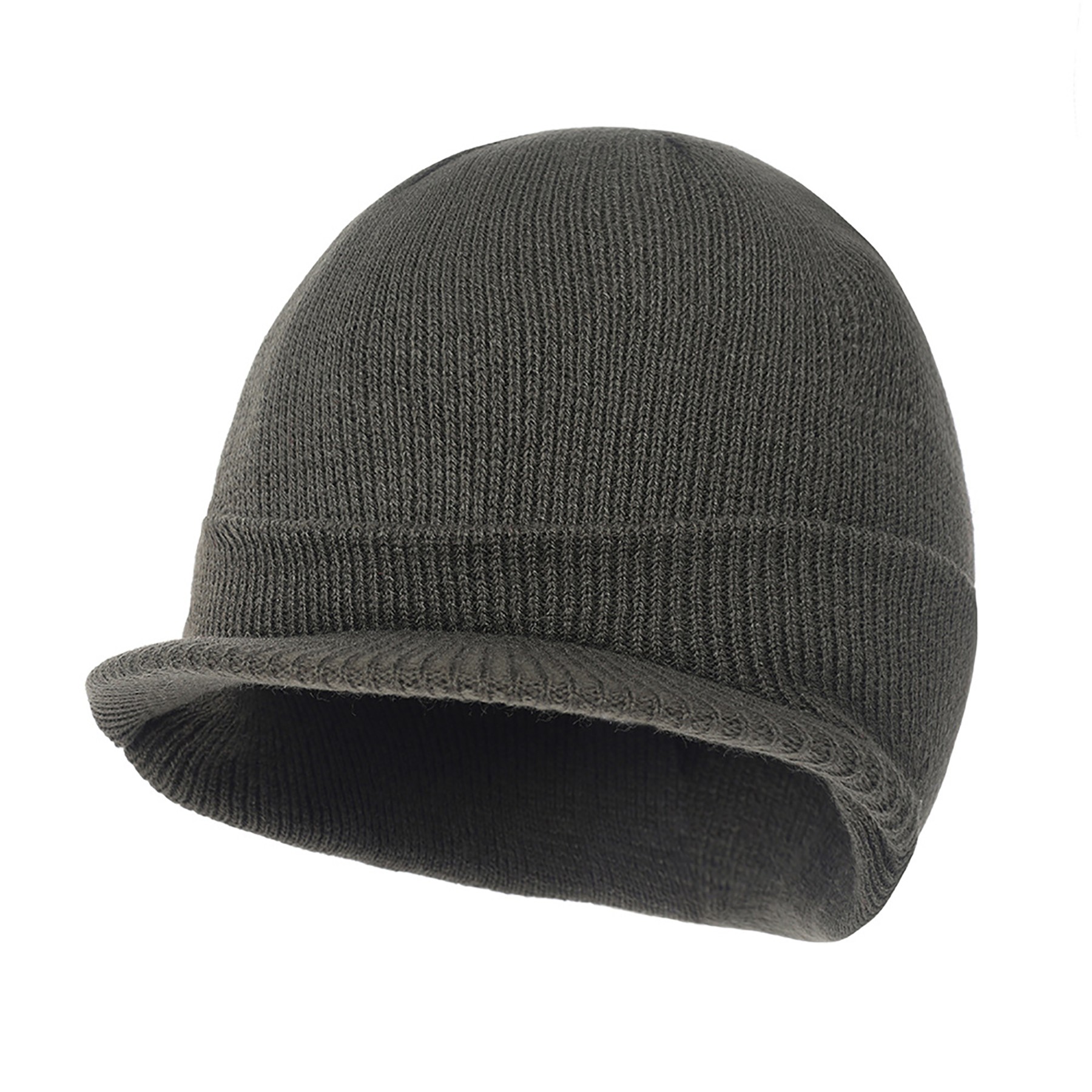Winter Beanie With Brim 3