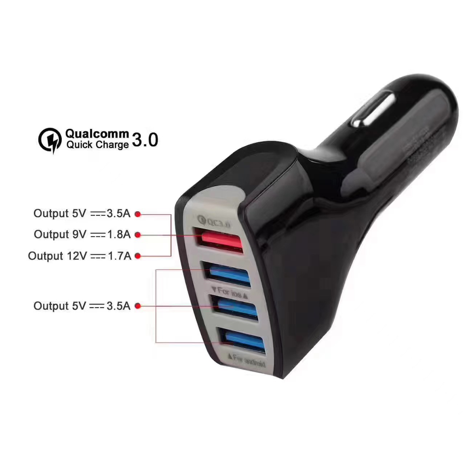 Multi-function Car Charger 3