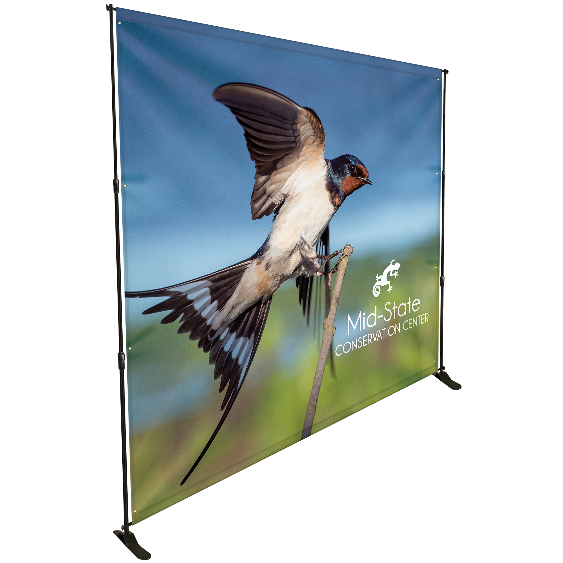 10' x 10' Premium Backdrop Banner Wall Kit 9