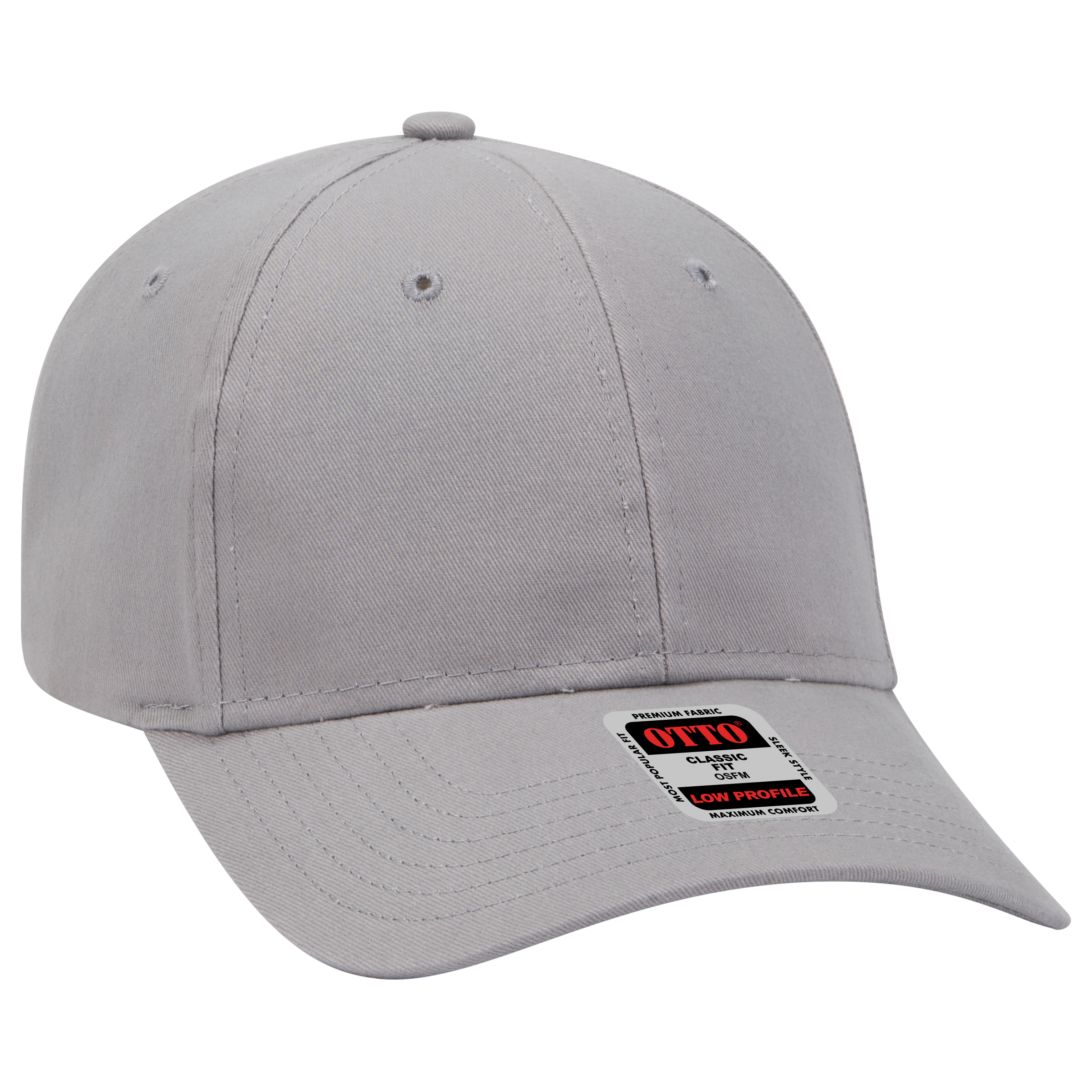 OTTO CAP® 6 Panel Low Profile Baseball Cap 12