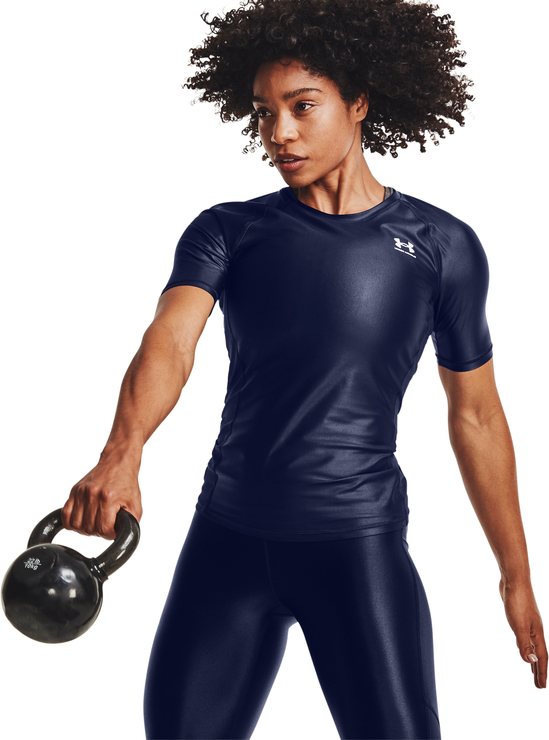 Women's UA Iso-Chill Team Compression Short Sleeve 11