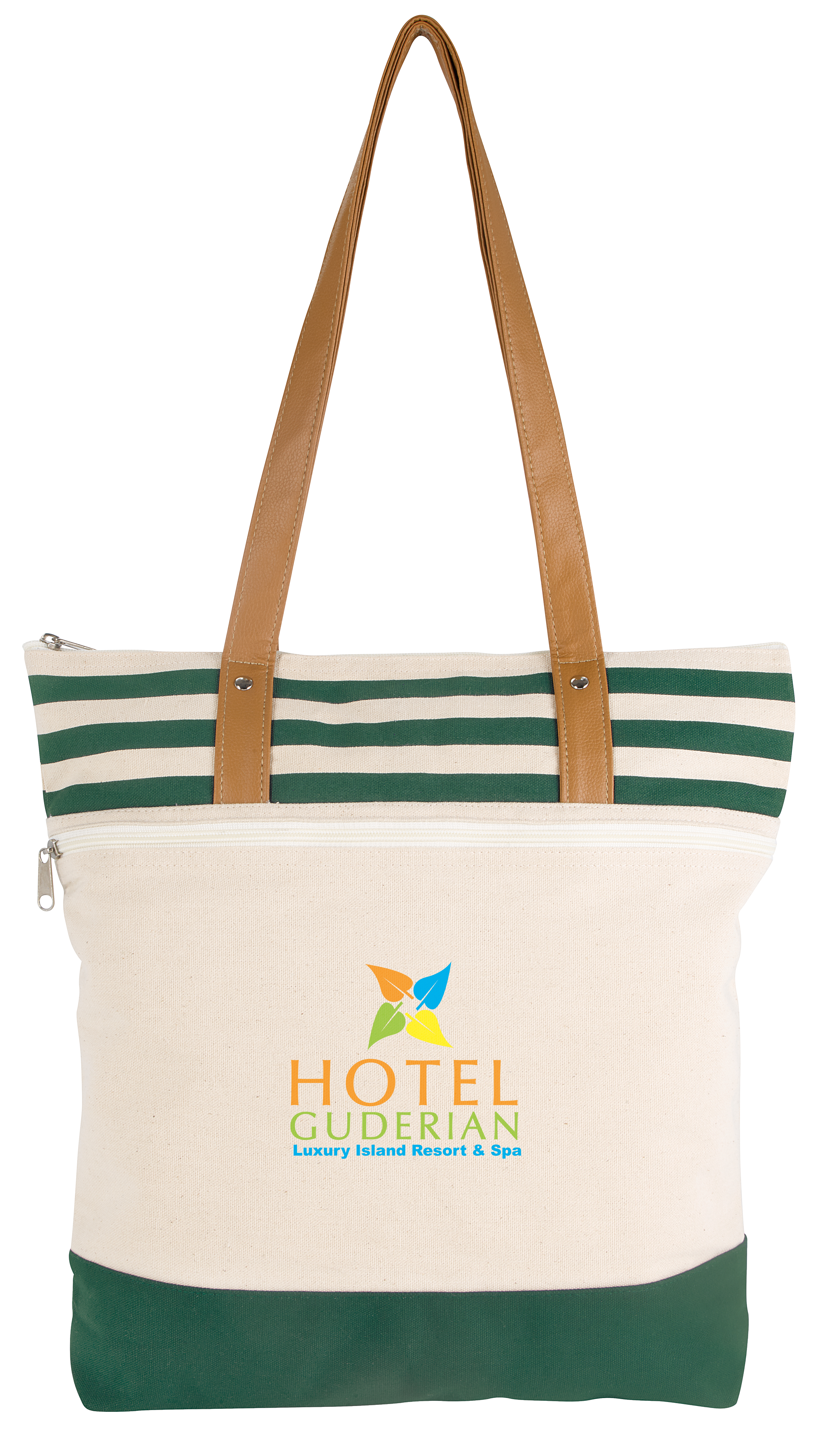 Atchison® Cora Lane Cotton Tote, custom tote bag with logo imprint 9
