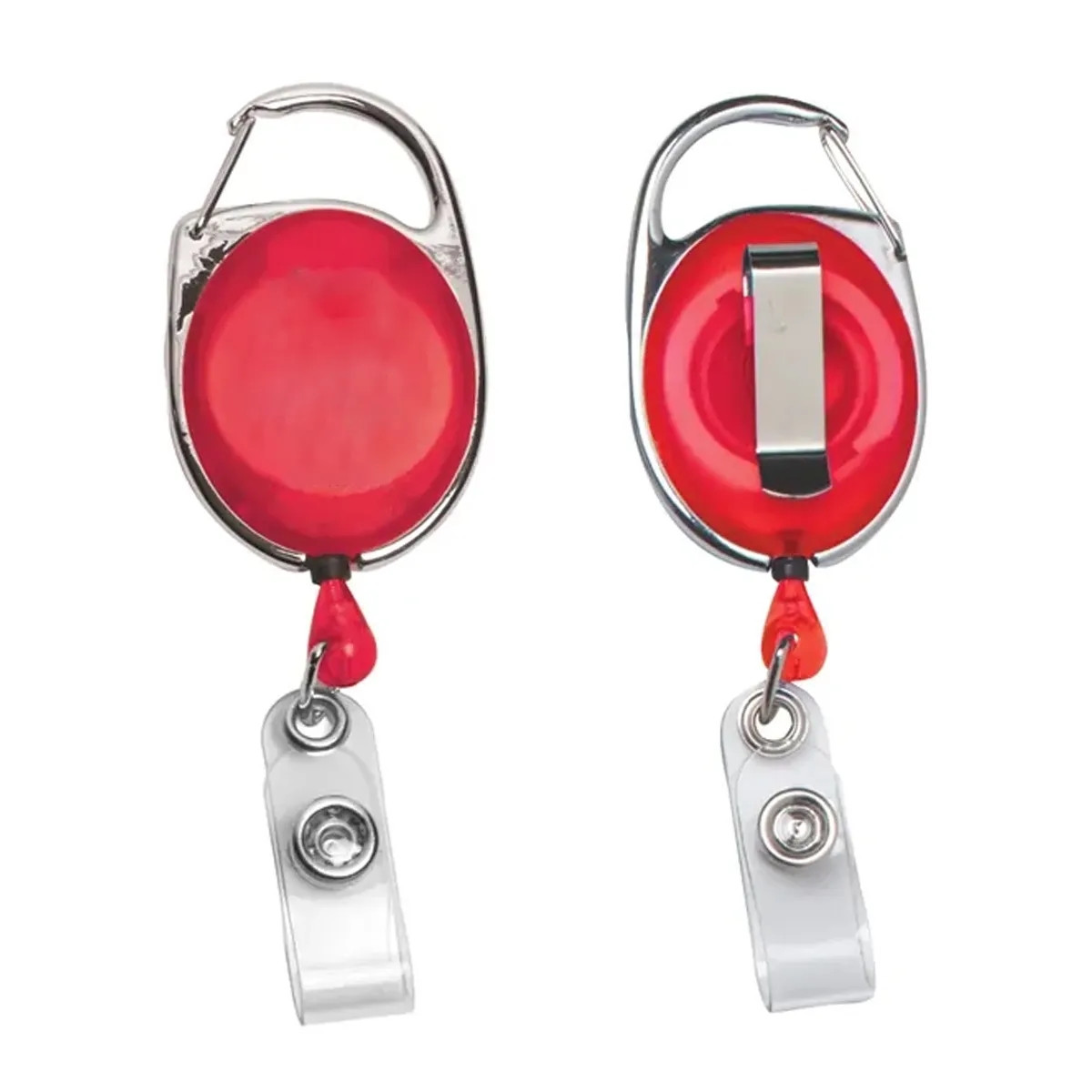 Custom Multicolor Anti-lost Retractable ID Card Badge Holder 3