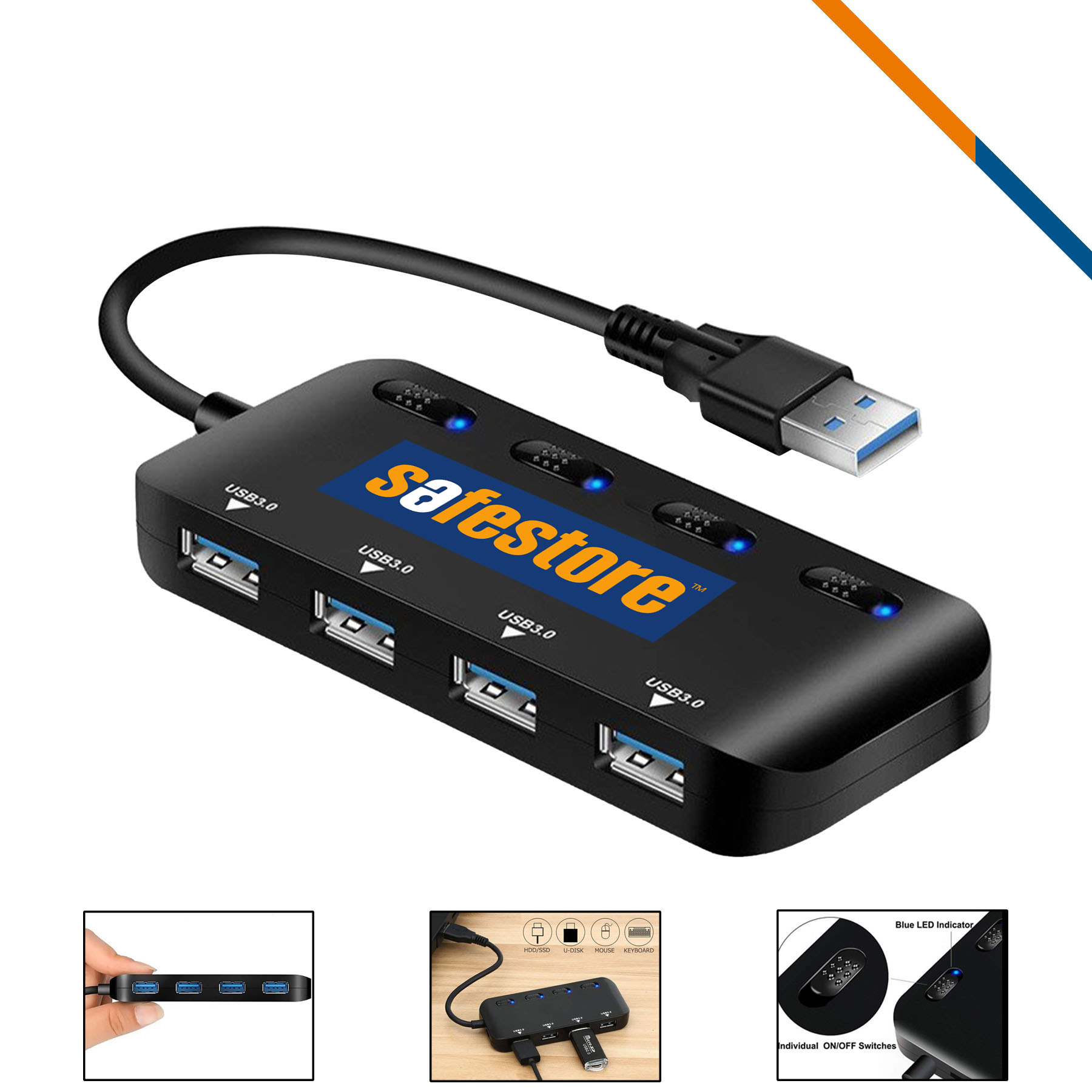 Wexy 4in1 USB 3.0 Hub 1