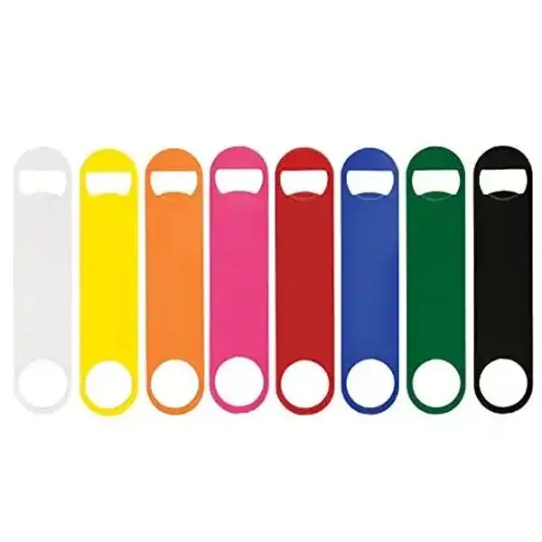 Paddle Style Powder Coated Stainless Steel Bottle Opener 3