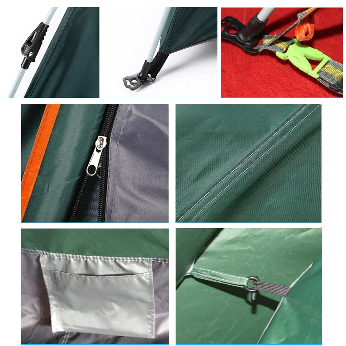 Waterproof Instant Pop Up Tent 3-4 Person Camping Tent 3