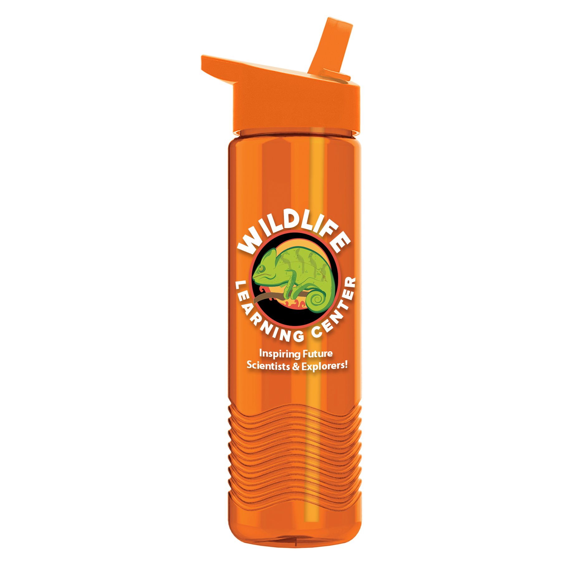 The Wave - 24 oz. Tritan Bottle with Flip straw and Digital imprint 8