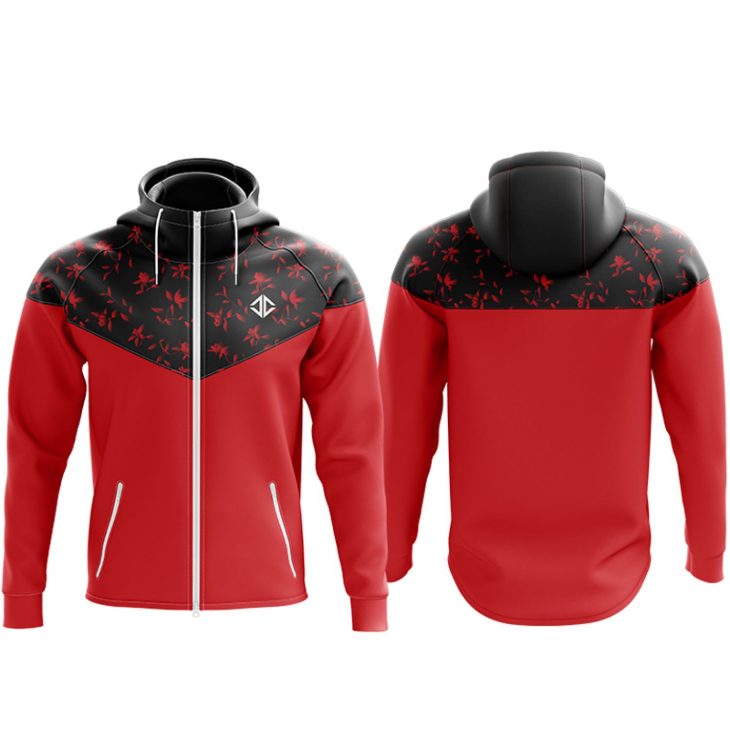 Unisex 250 GSM Comfort Fleece Sublimation Pullover Hoodies with Kangaroo pocket 1