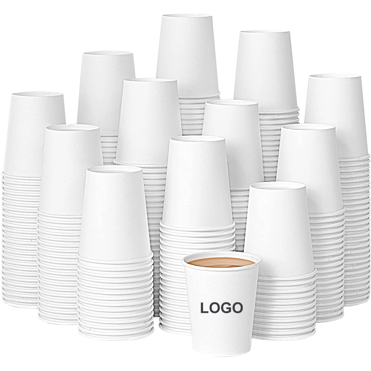 9Oz Disposable Coffee Paper Cups 2