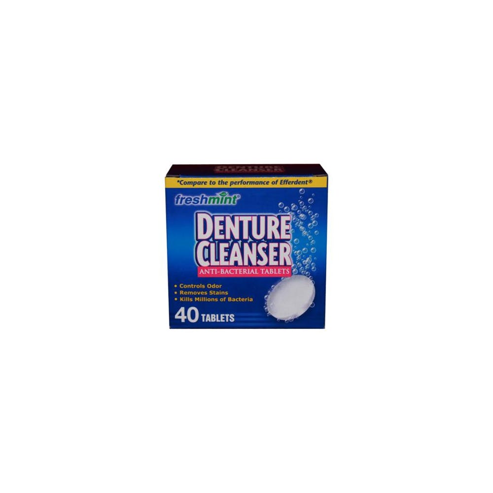 Denture Cleanser Tablets - 40 Count 2