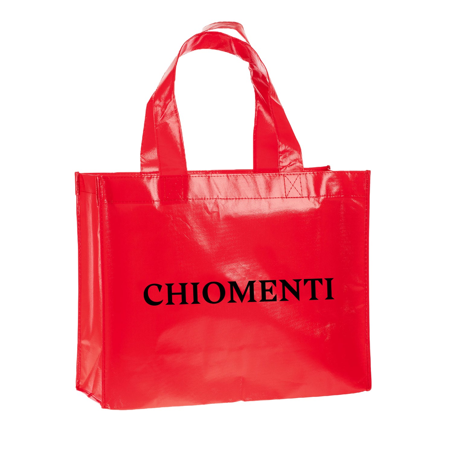 110 GSM Non-Woven Laminated  W/ Gusset Tote Bag (15.75" X 12.5" X 6.25") 1