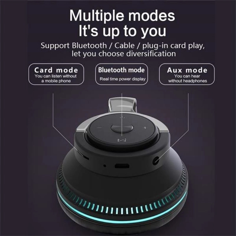Wireless Bluetooth Over Ear Phone 9