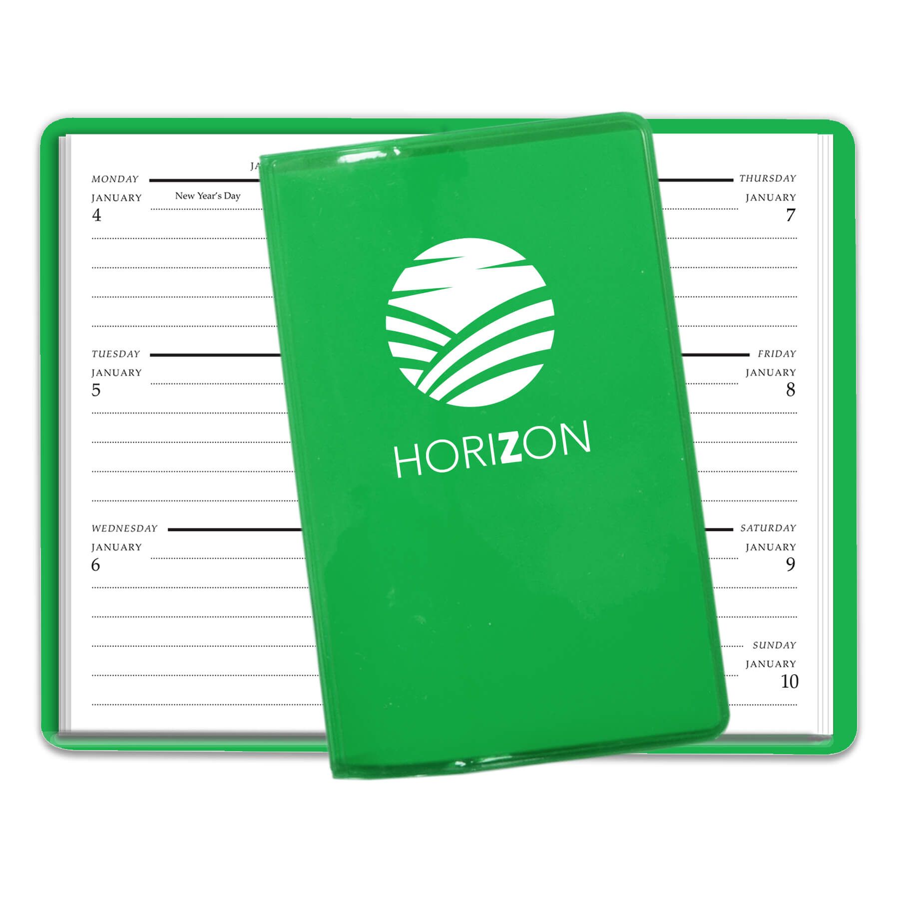 Translucent Vinyl Weekly Pocket Planner 1
