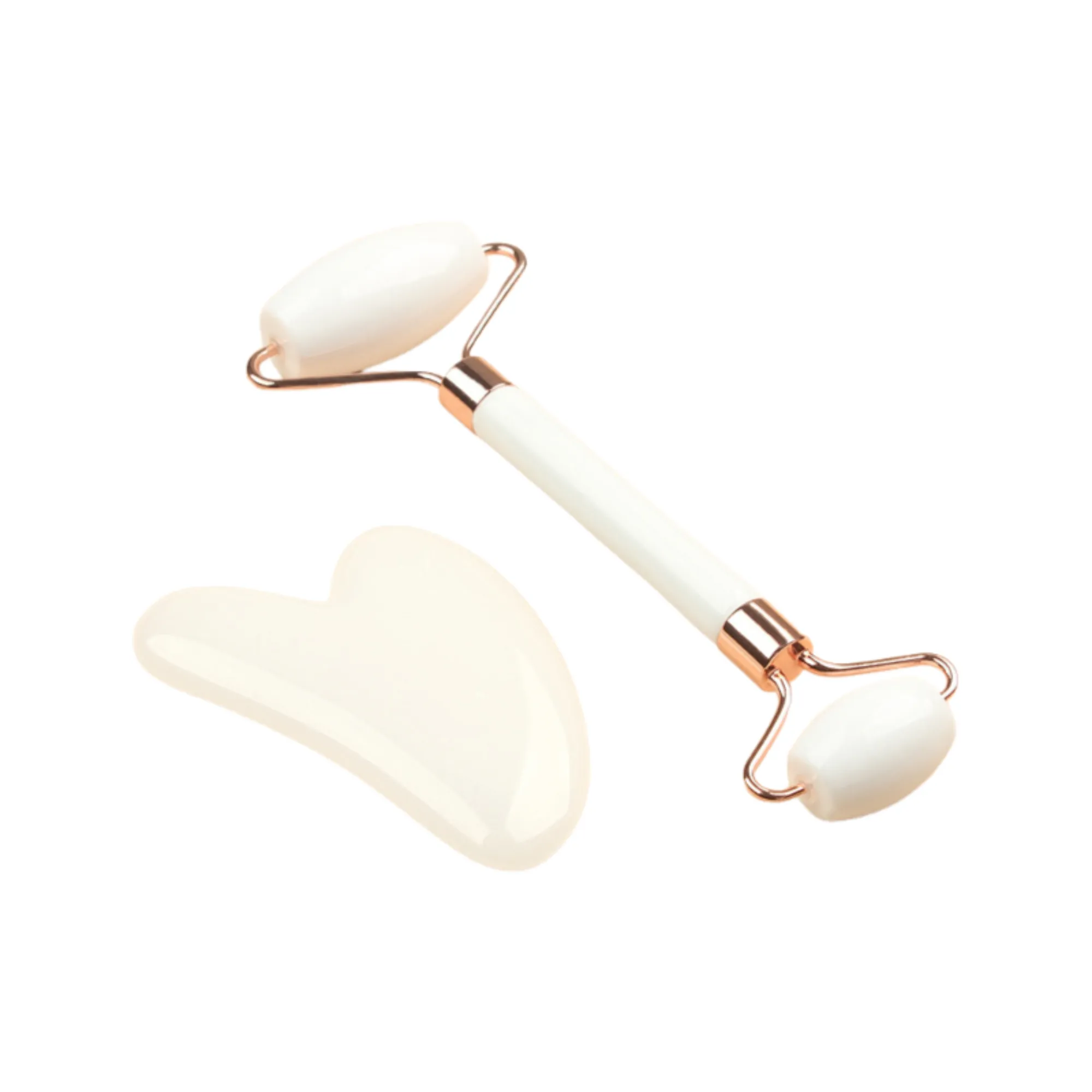 Facial roller and gua sha massager set 1