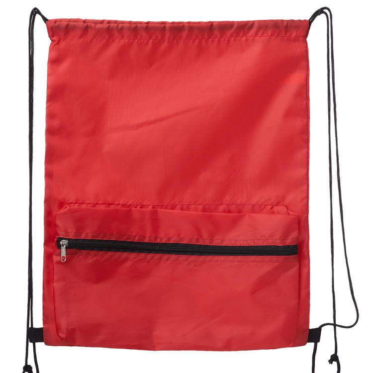 Drawstring Backpacks with Front Pocket 7