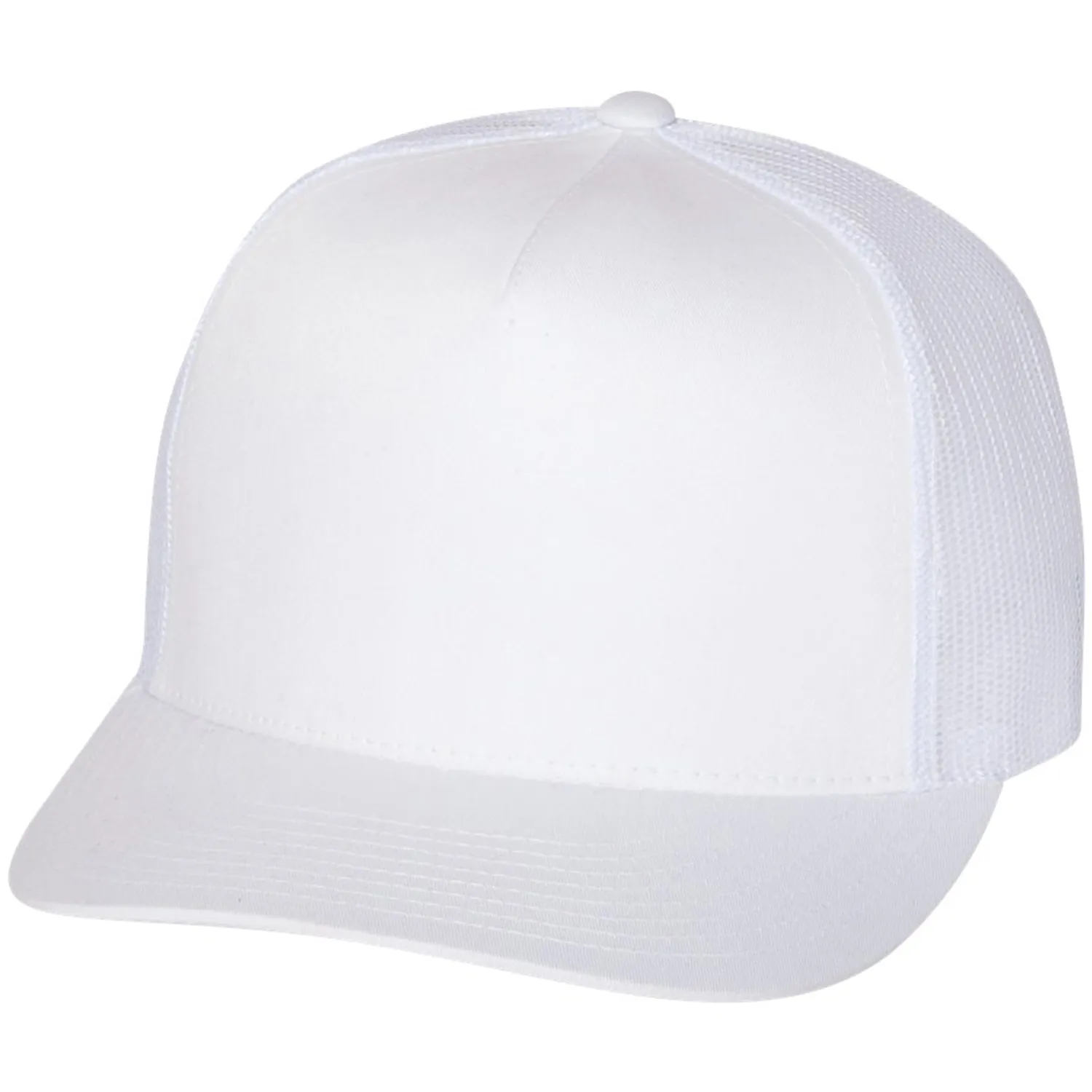 YUPOONG-CLASSIC FLAT BILL TRUCKER CAP 10