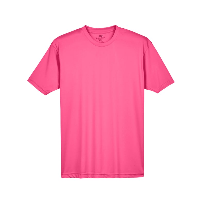 UltraClub Mens Cool & Dry Sport Performance InterlockT-Shirt 38