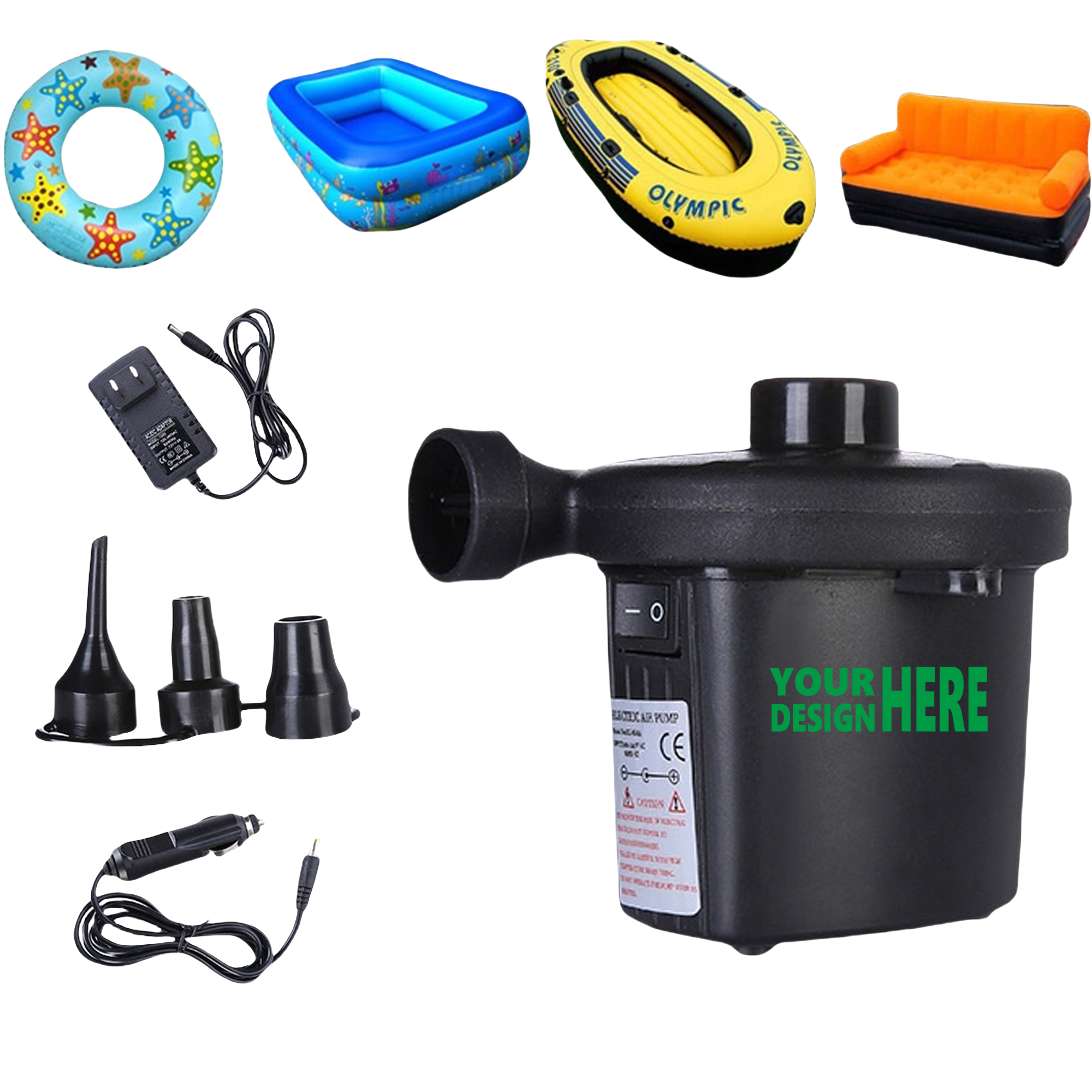 Versatile Air Pump For Inflatables MOQ10 2
