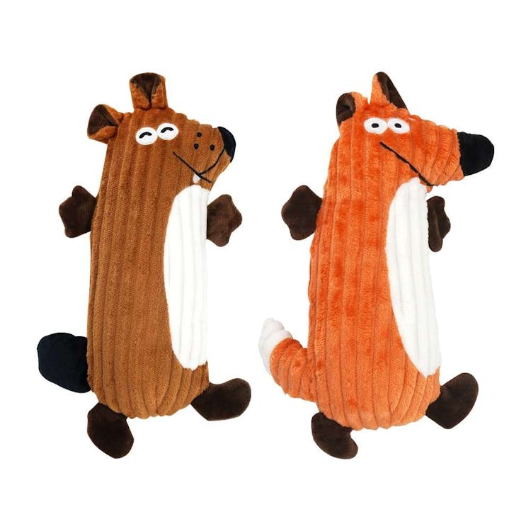 Pet Plush Animal Dog Toy - Assorted Colors 2
