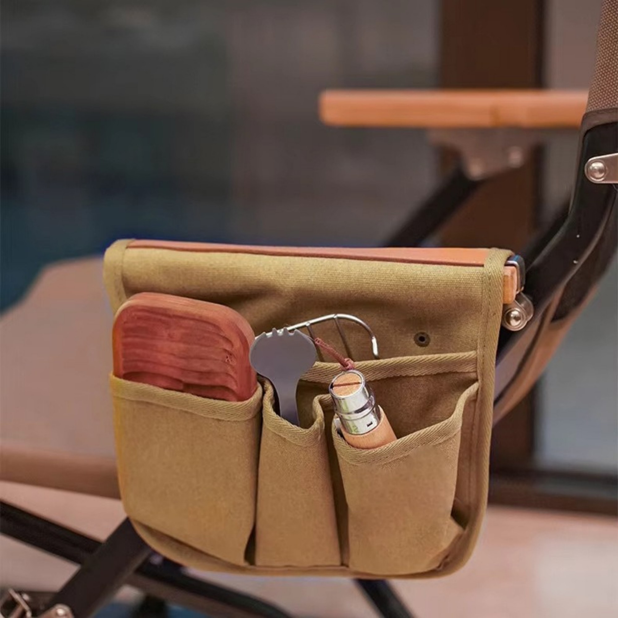 Camping Armrest Organizer Bag 2