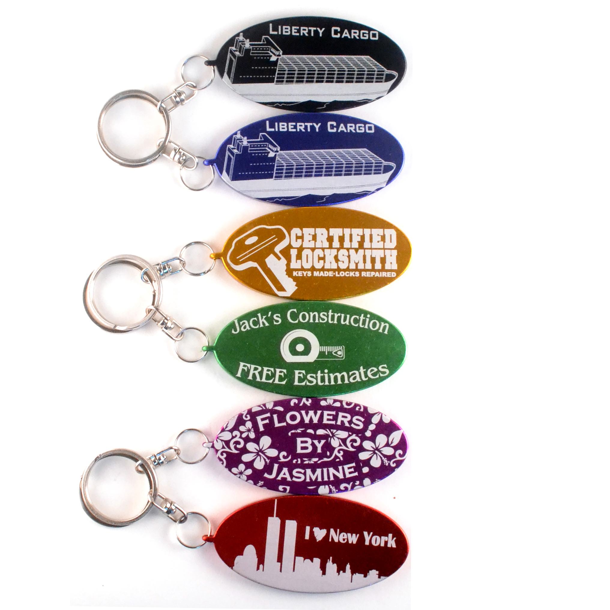 Oval Key Chain 6