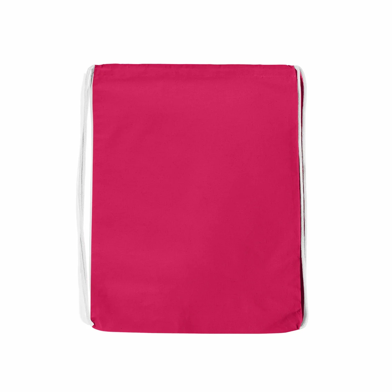 Colored Cotton Sports Pack, custom drawstring bag with logo imprint 20