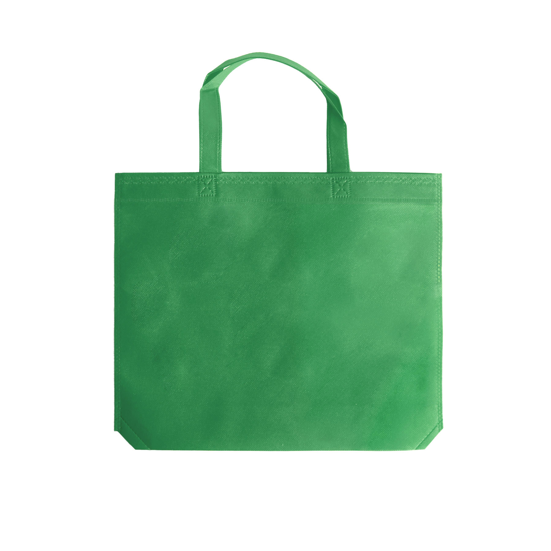 Heat Sealed Non-Woven Shopping Tote Bag(12 5/8" W x 14 15/16" H x 4" G) 5