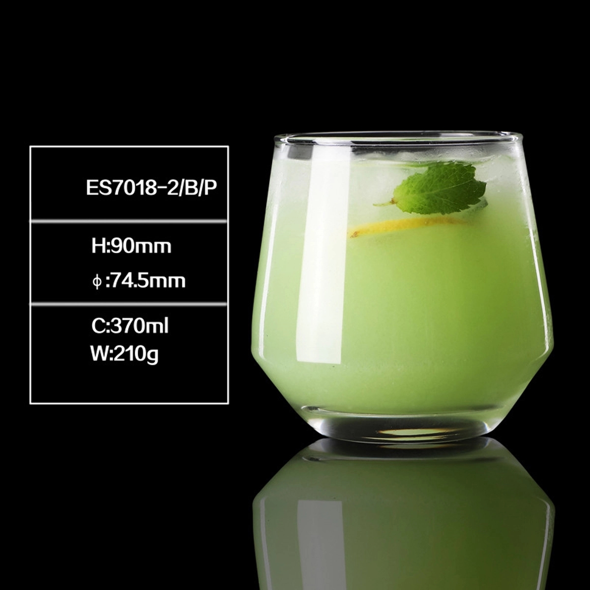 Heavy Base Whiskey Glasses 6