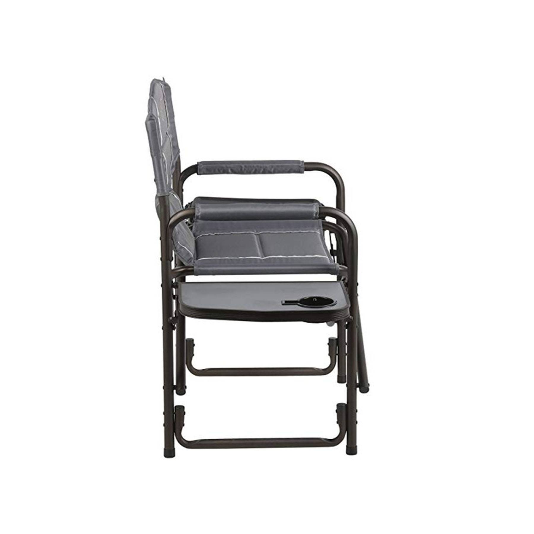 Metal outdoor folding director's chair 7