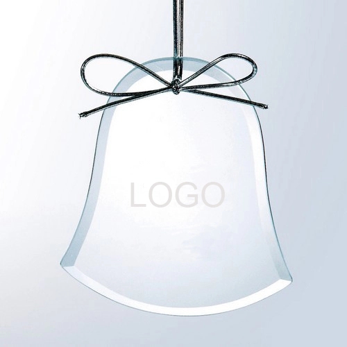 Glass Bell Ornament 6