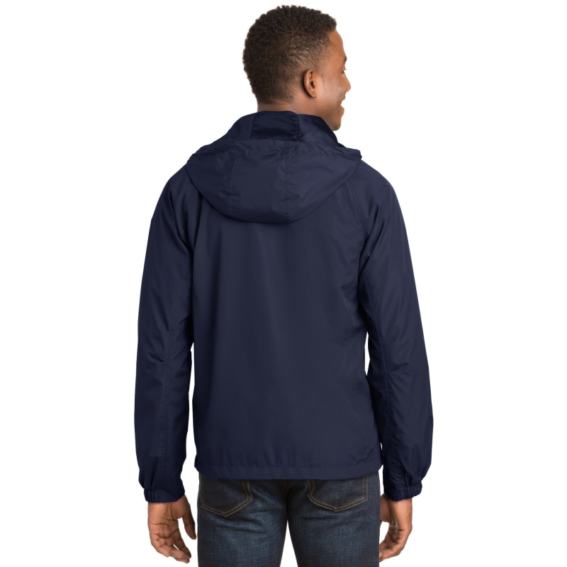 Sport-Tek Hooded Raglan Jacket. 25