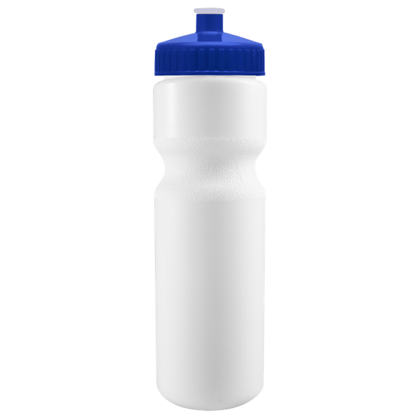 Cyclo-Cross 28oz Bike Bottle - White w/Push-Pull Lid 48