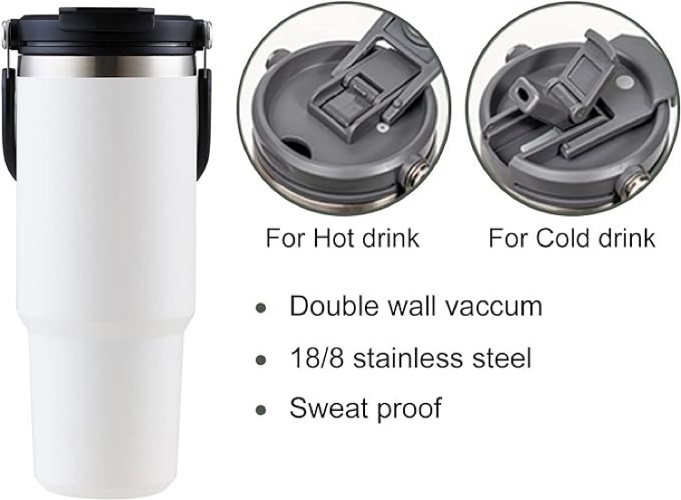 20oz Stainless Steel Coffee Travel Mug 8