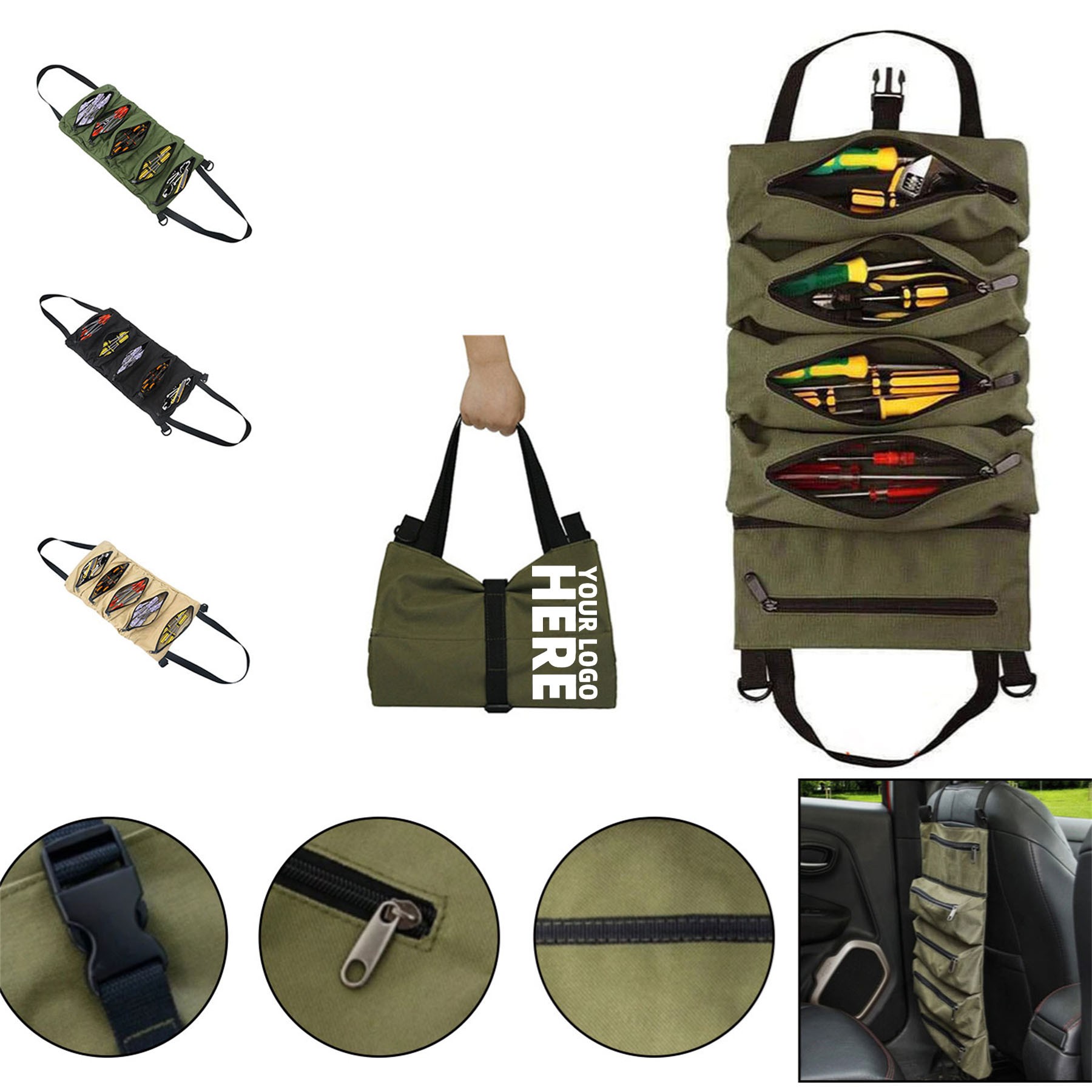 Multi Purpose Roll Up Tool Bag