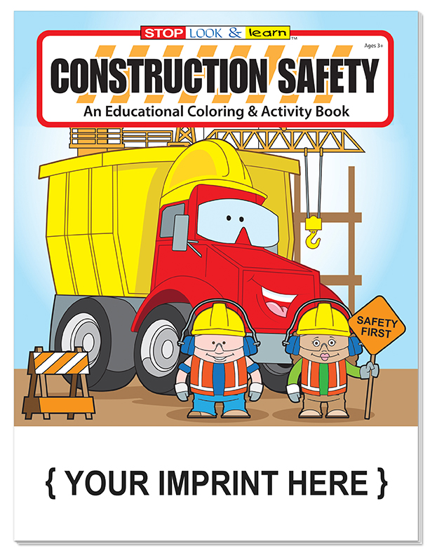 COLORING BOOK - Construction Safety Coloring Book 3
