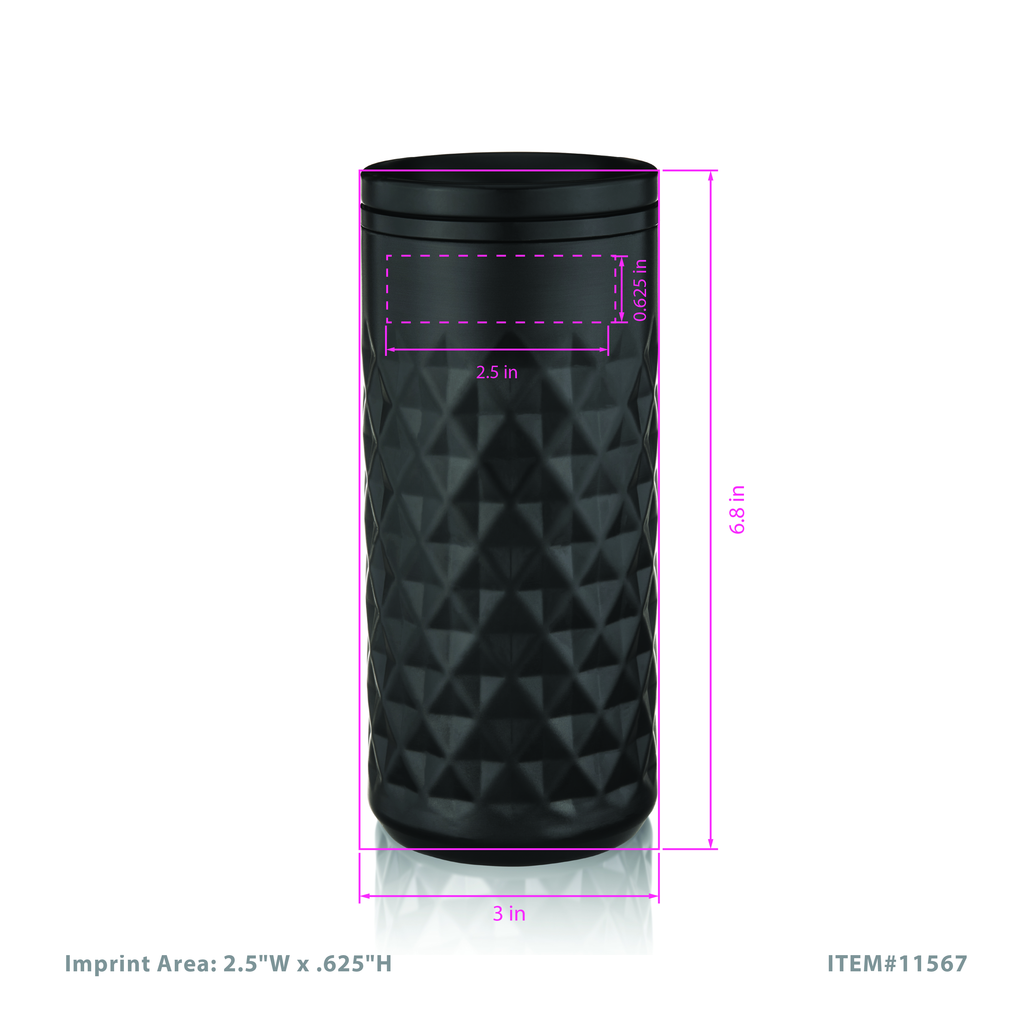 Viski® Paragon Stainless Steel Highball Tumbler 21