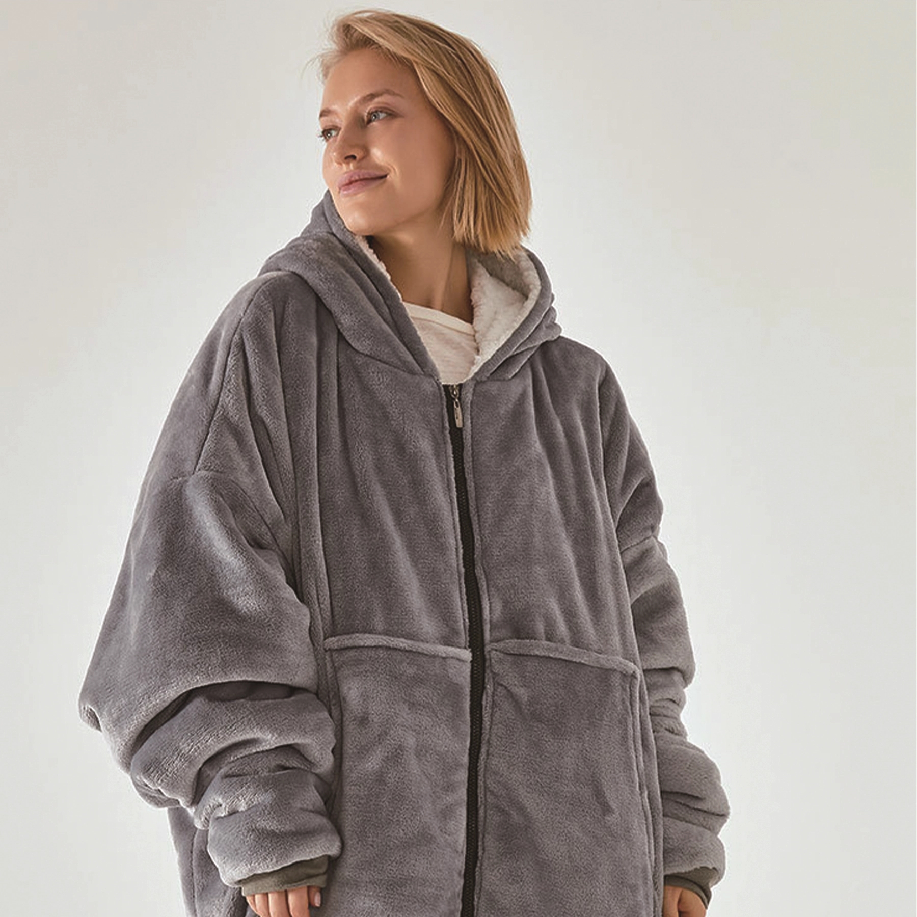 Thick Blanket Coat 2