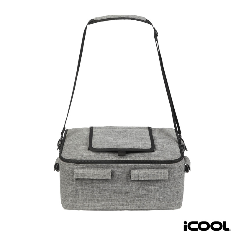iCOOL Twin Peaks Deluxe Camping Chair With 18-Can Cooler 25