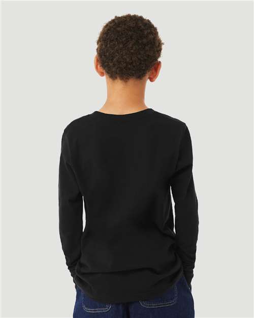 Youth Heather CVC Long Sleeve Tee - 3501YCVC 46