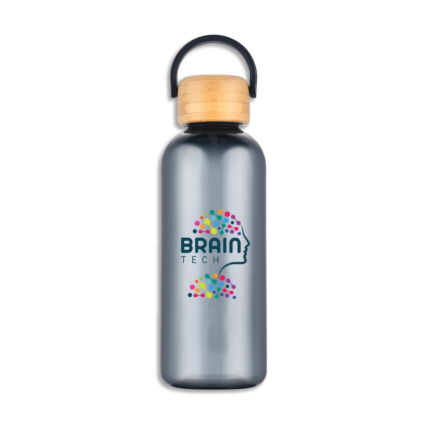 Vail 21 oz RPET Water Bottle with Bamboo Lid 3