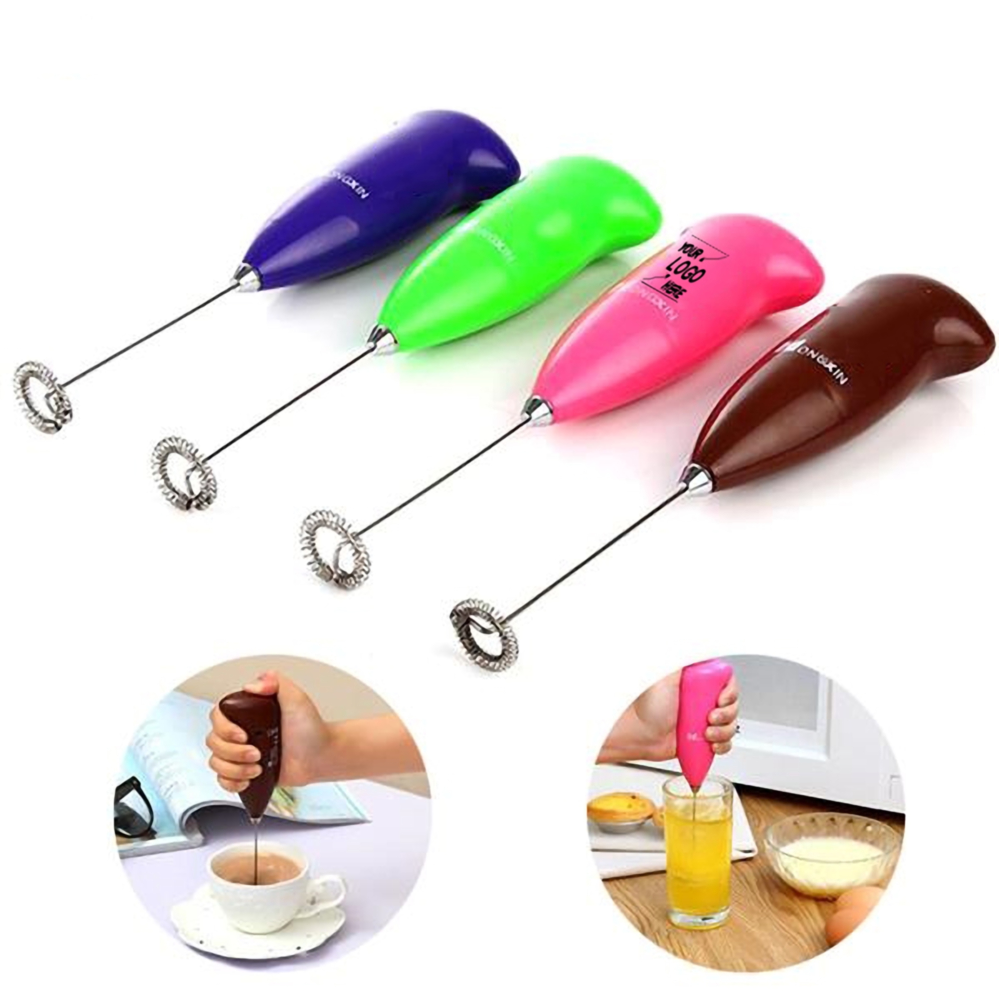 Mini Stainless Steel Handheld Electric Whisk 3