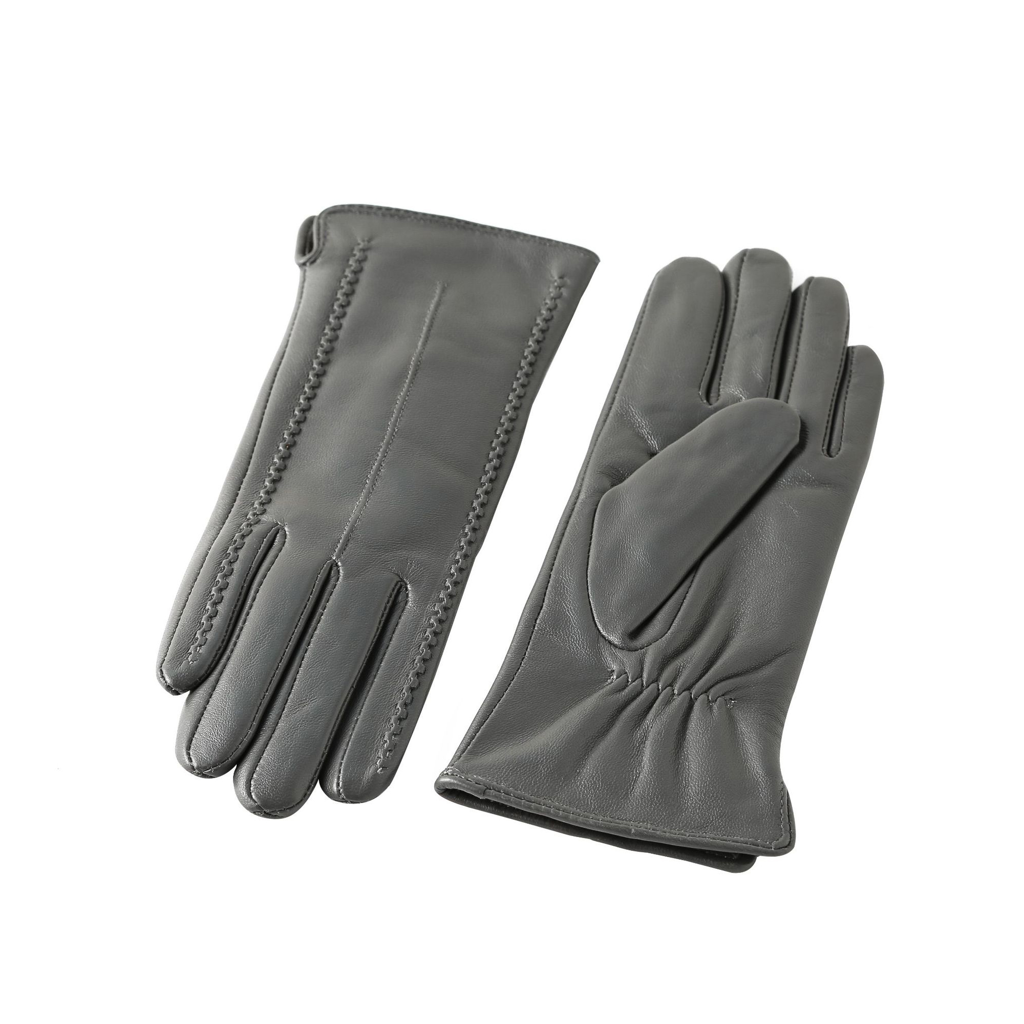 Soft Winter PU Leather Glove For Women 9.9" x 4" x 0.2" 11