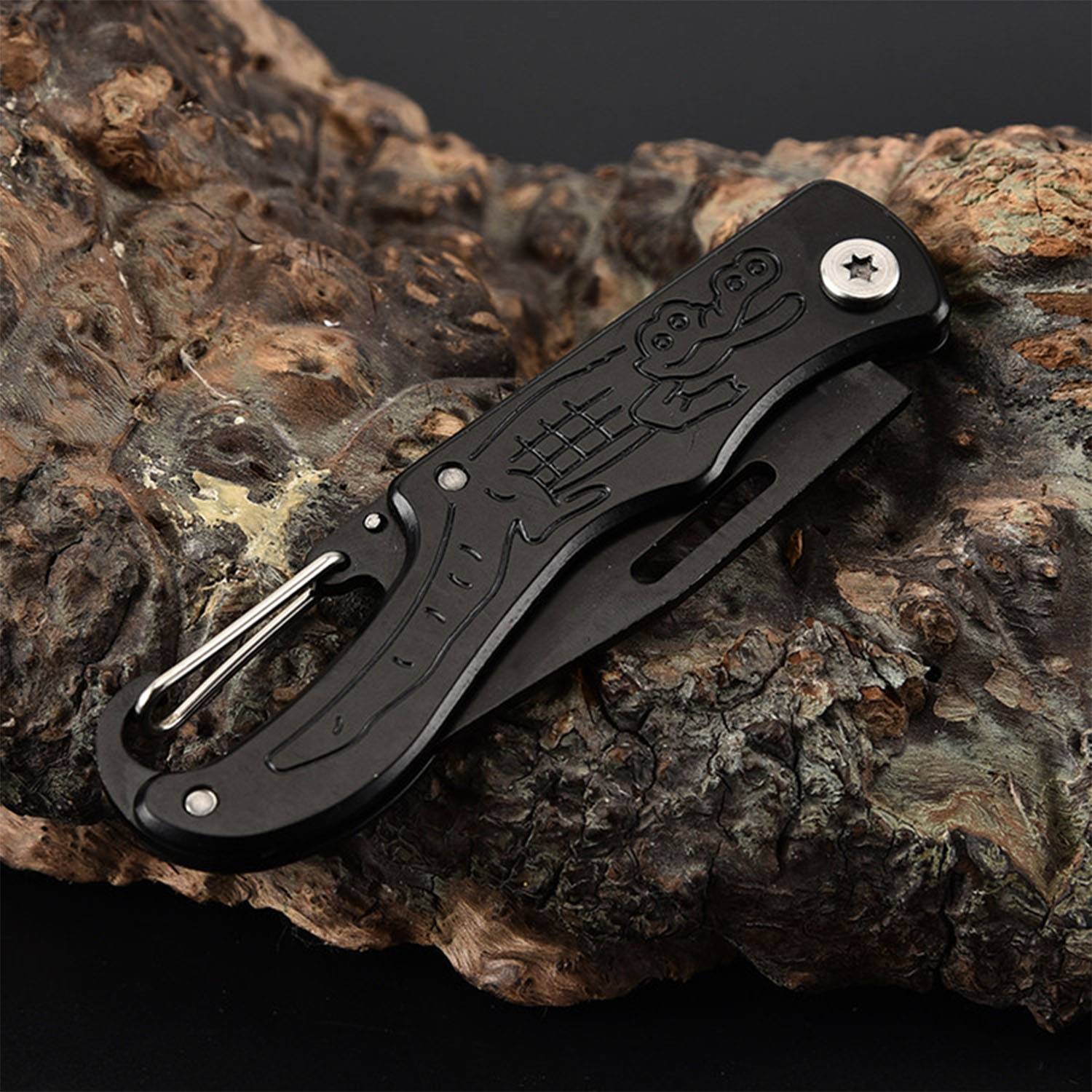 Mini outdoor portable folding knife 7