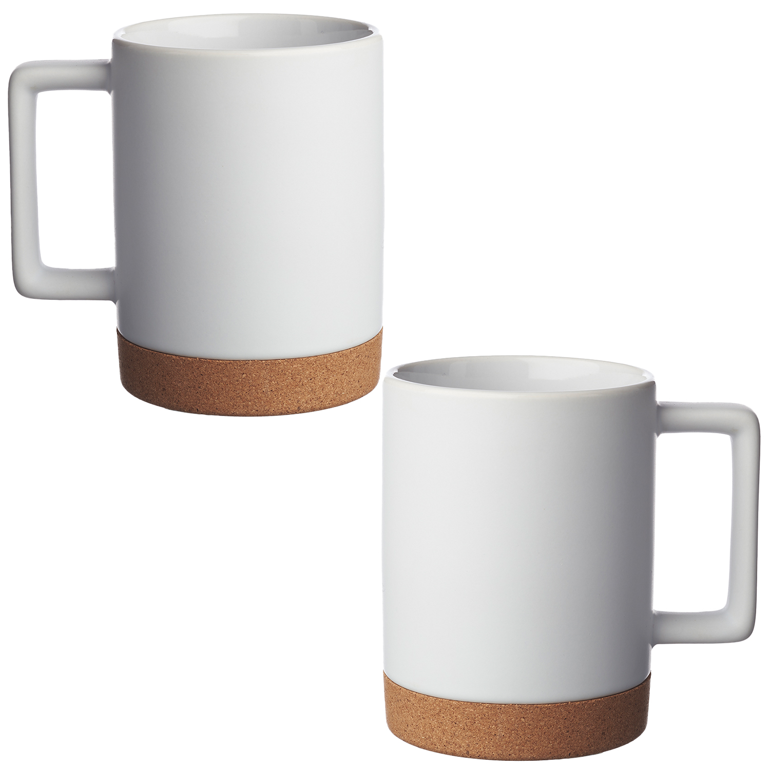 Matte Cork Base Ceramic Mug, 15 oz. 7