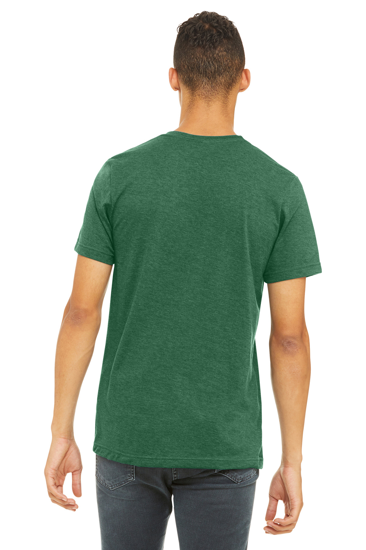 BELLA+CANVAS Unisex Heather CVC Short Sleeve Tee. BC3001CVC 32