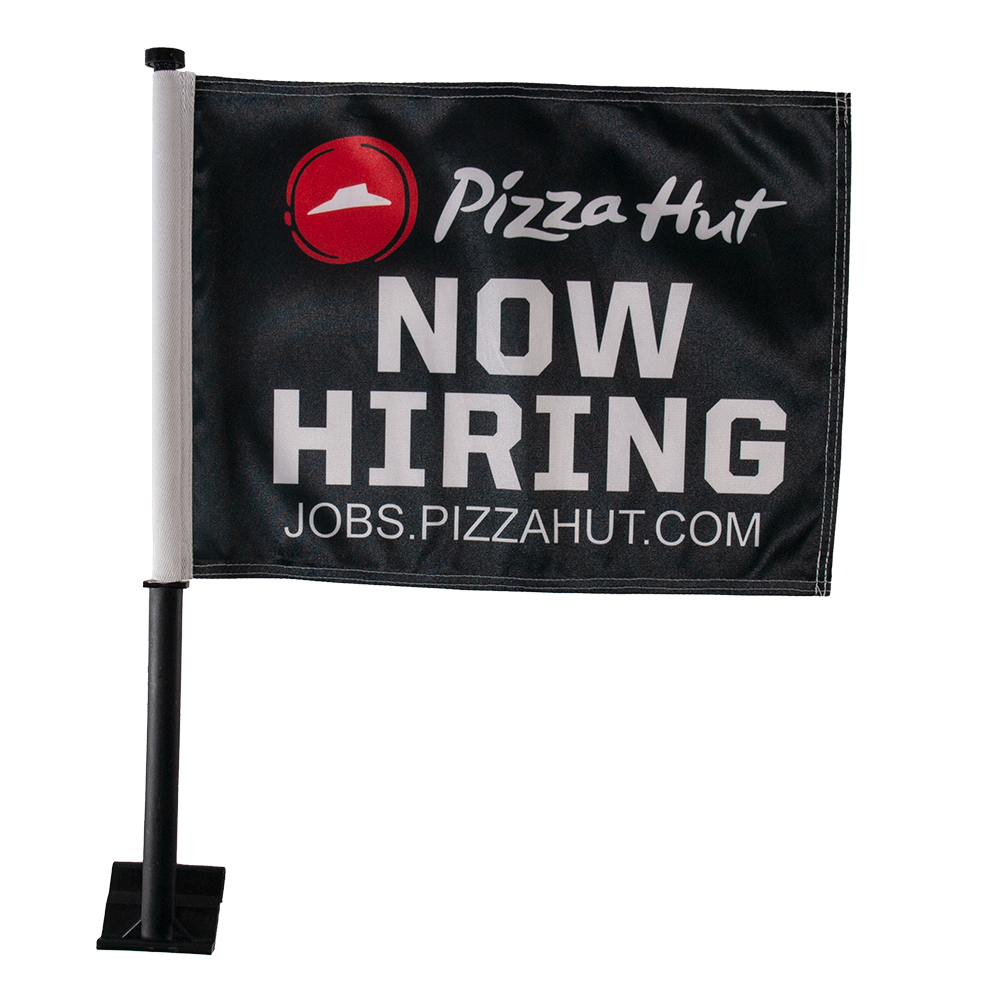11" x 15" Economy Car Flag 31