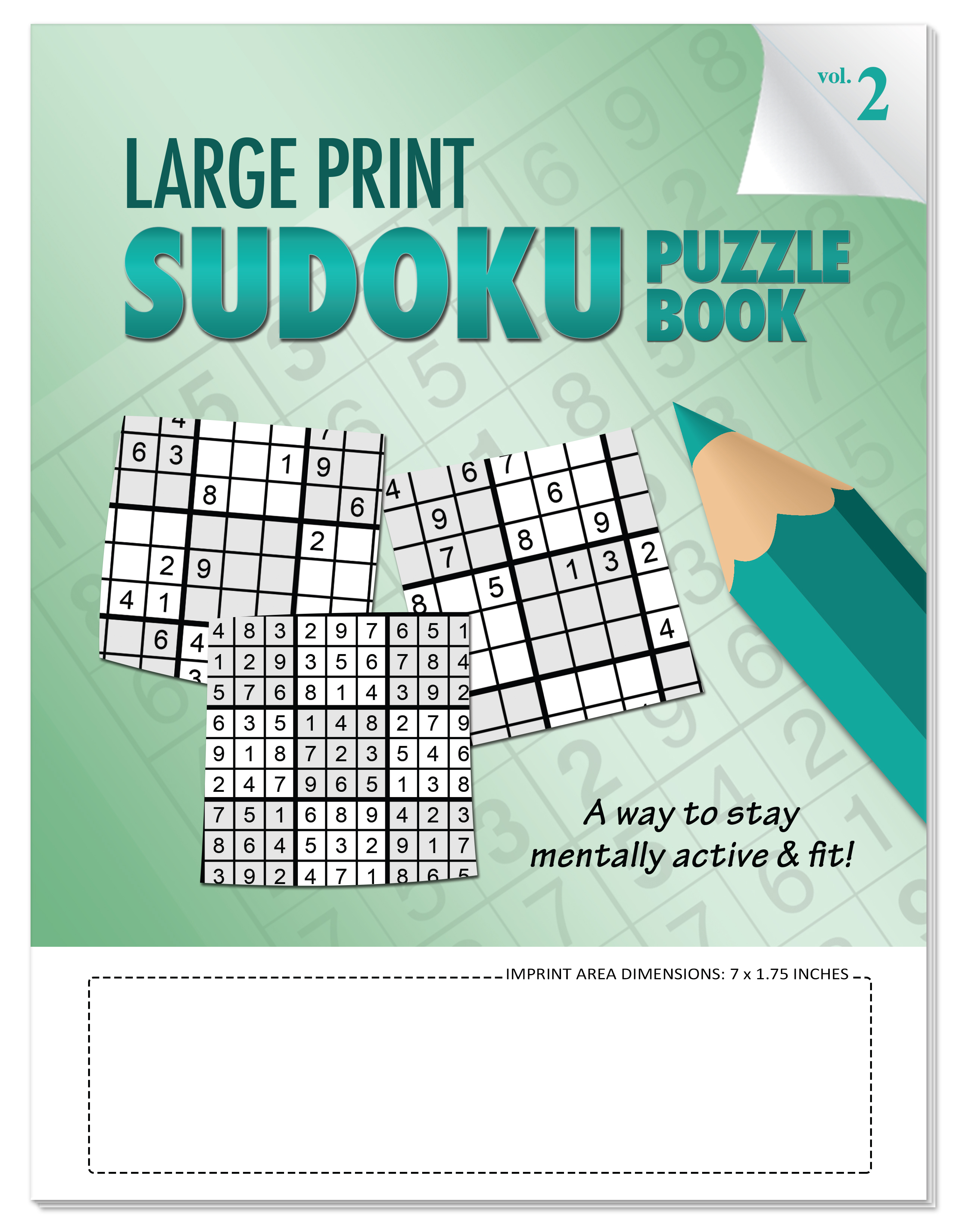 PUZZLE BOOK - LARGE PRINT Sudoku Puzzle Book - Volume 2 5