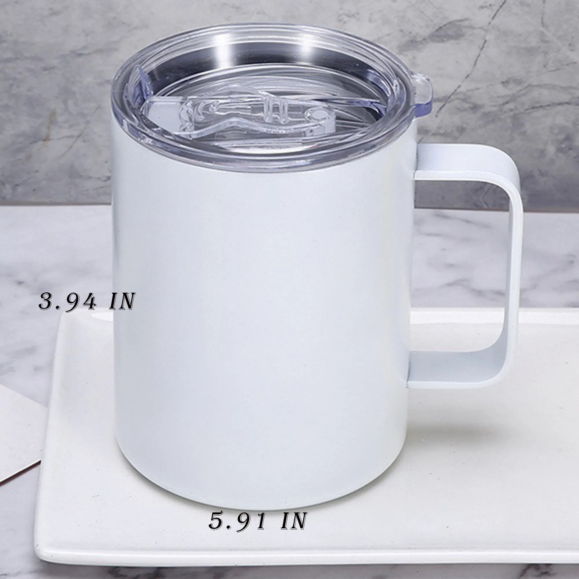 Stainless Steel Mug With Logo For Drinking, Coffee 5